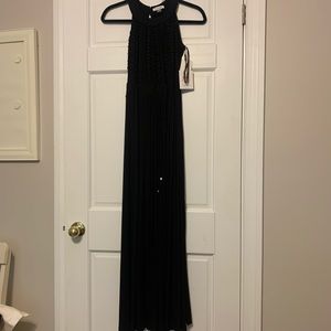 Black maxi dress